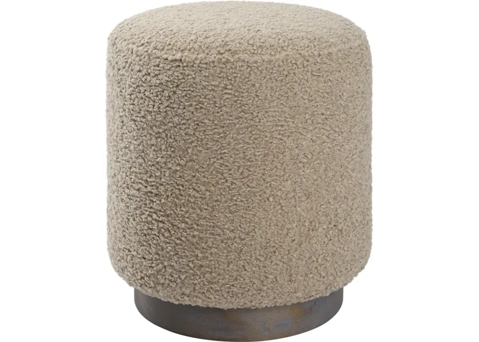 Avila Latte Round Ottoman