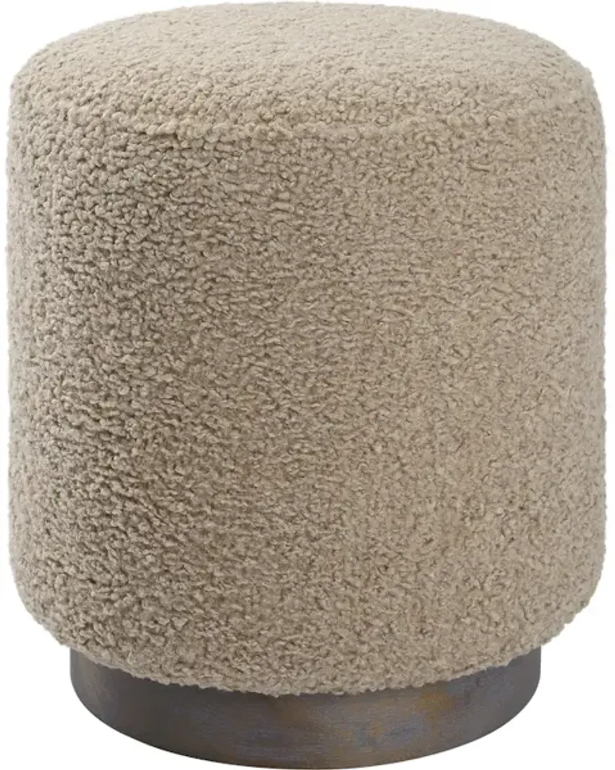 Avila Latte Round Ottoman