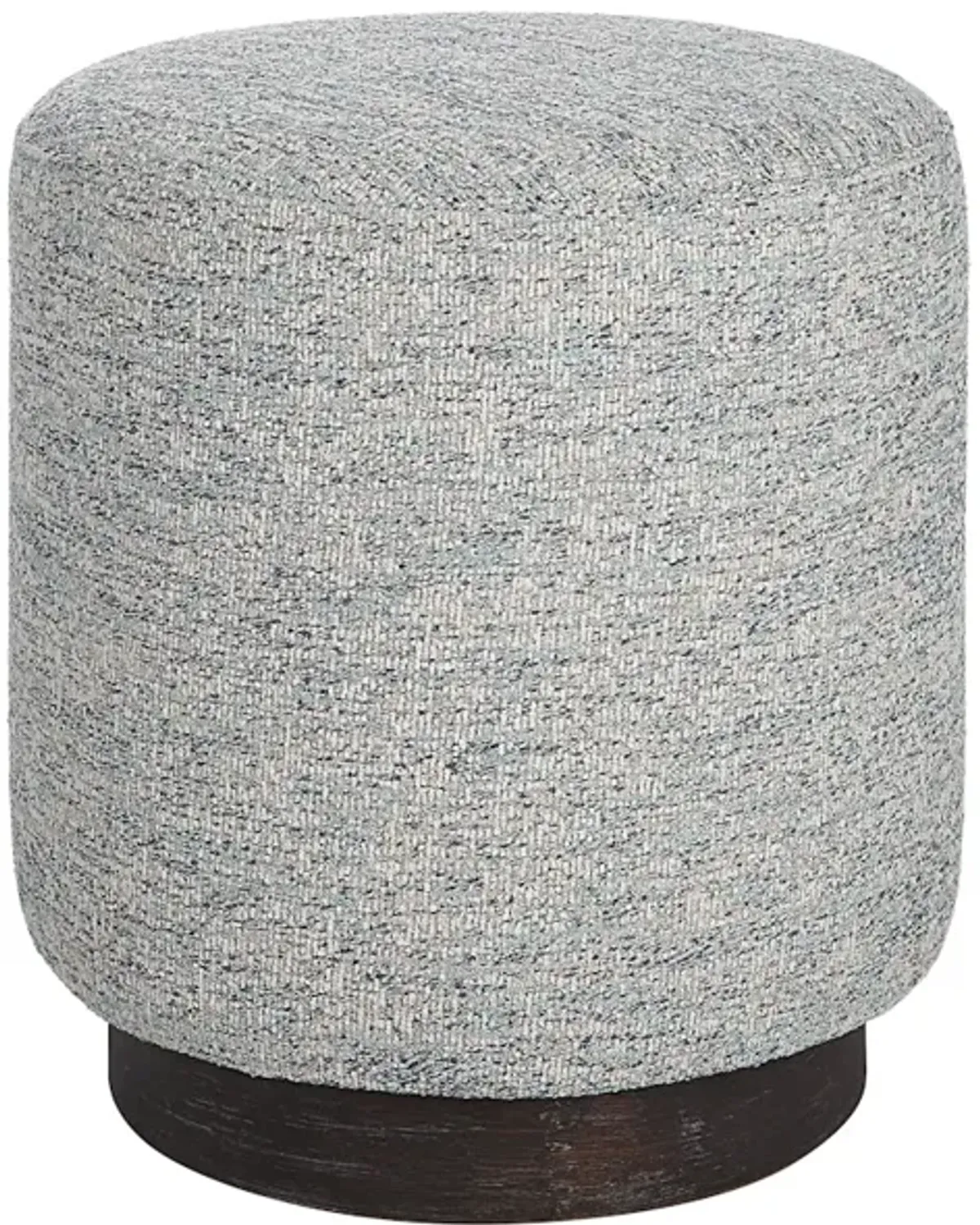 Avila Tweed Round Ottoman