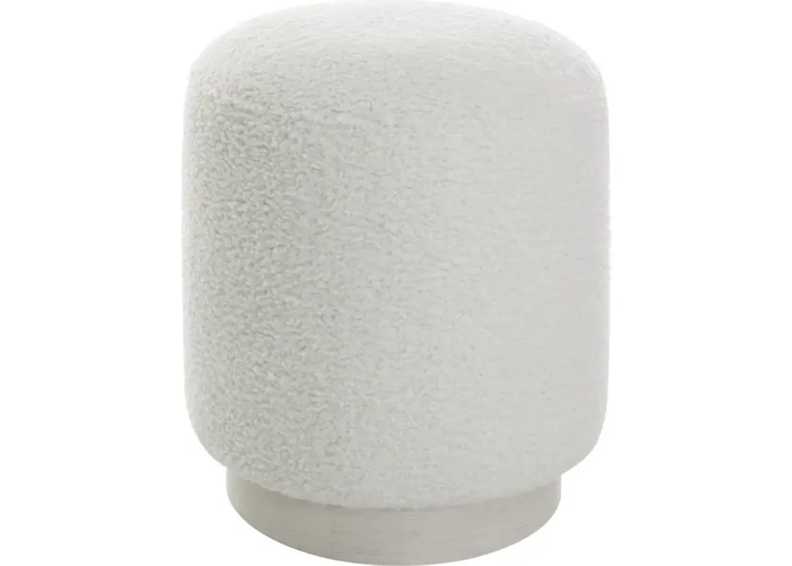 Avila White Ottoman