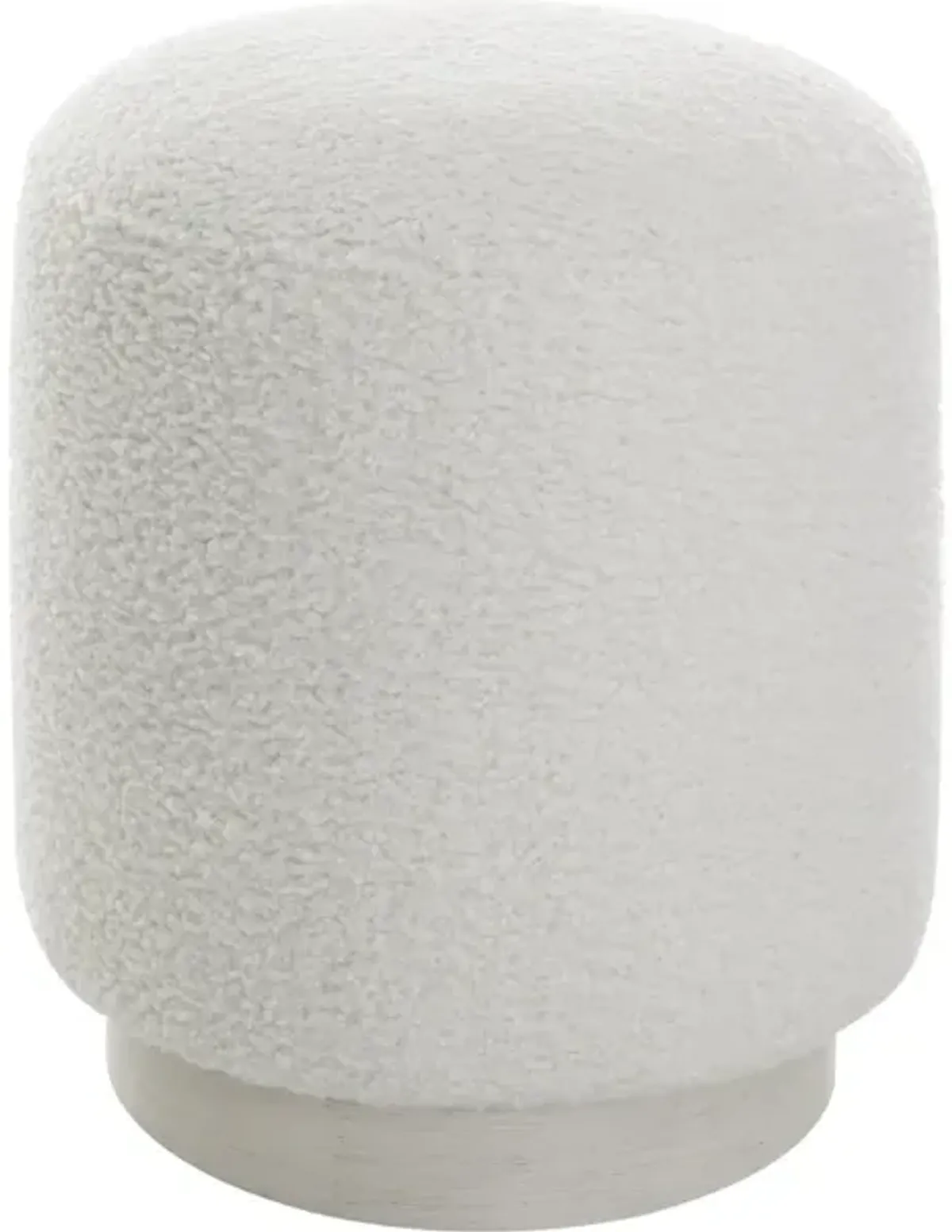 Avila White Ottoman