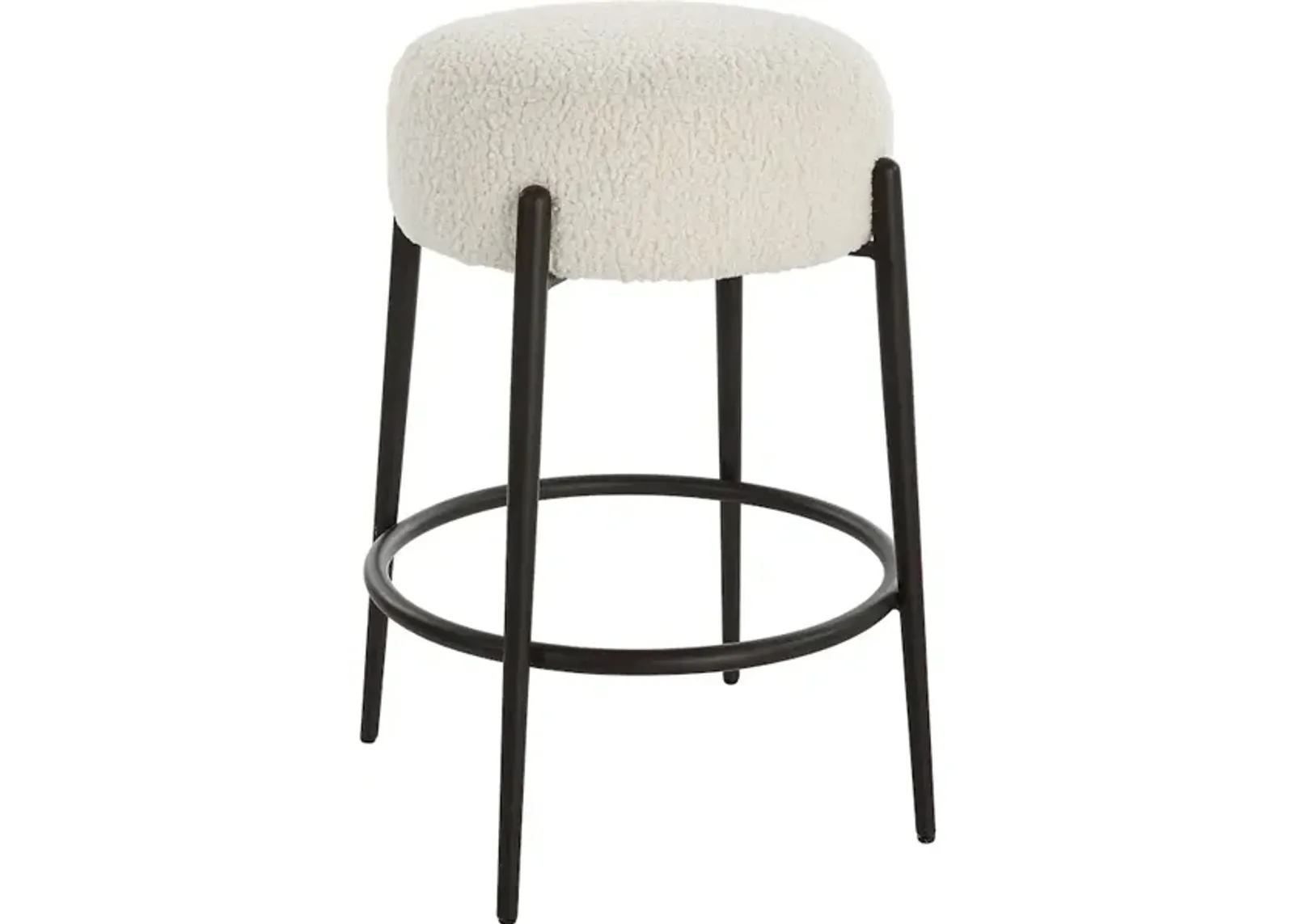 Arles Plush Counter Stool