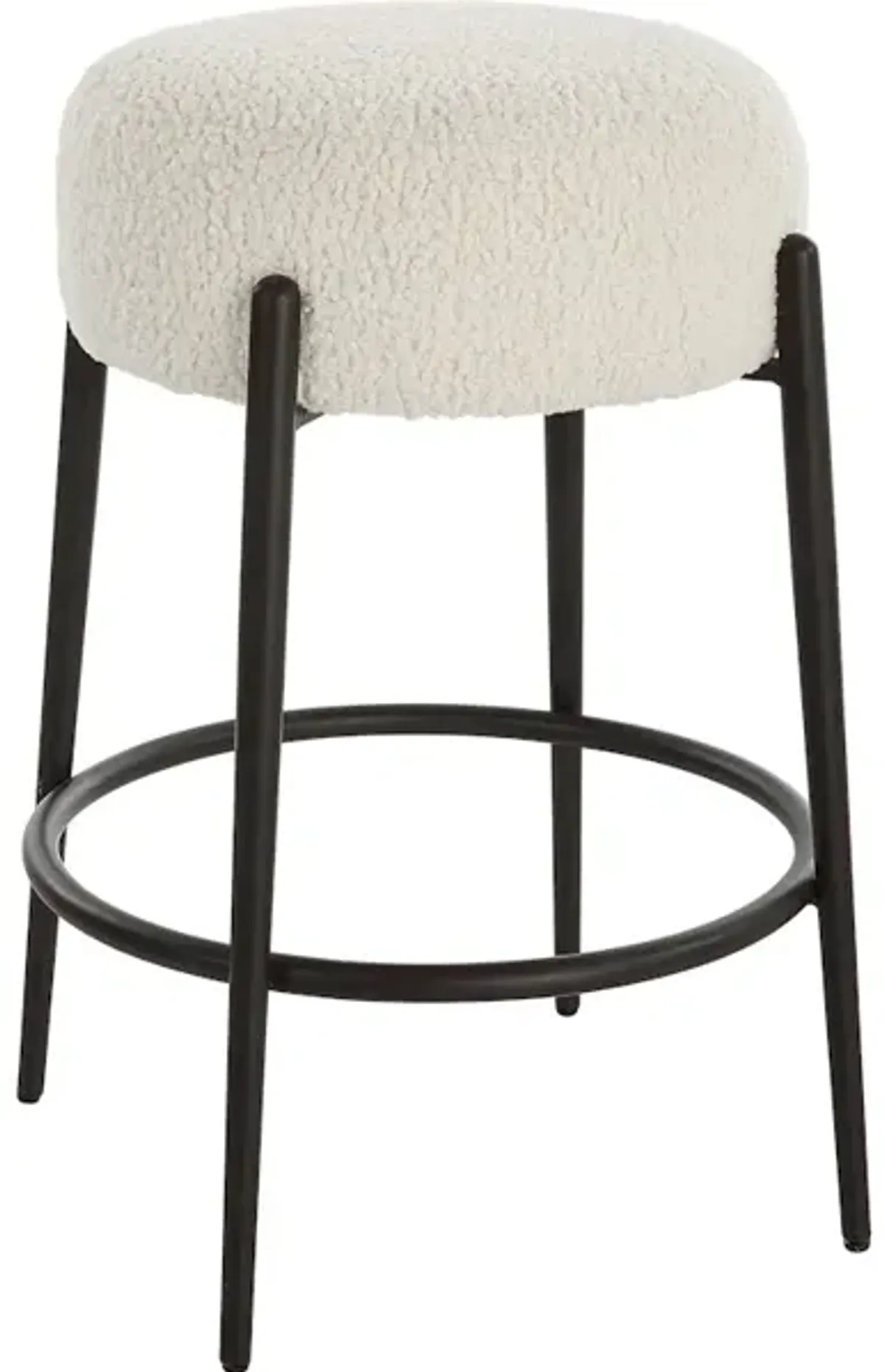 Arles Plush Counter Stool