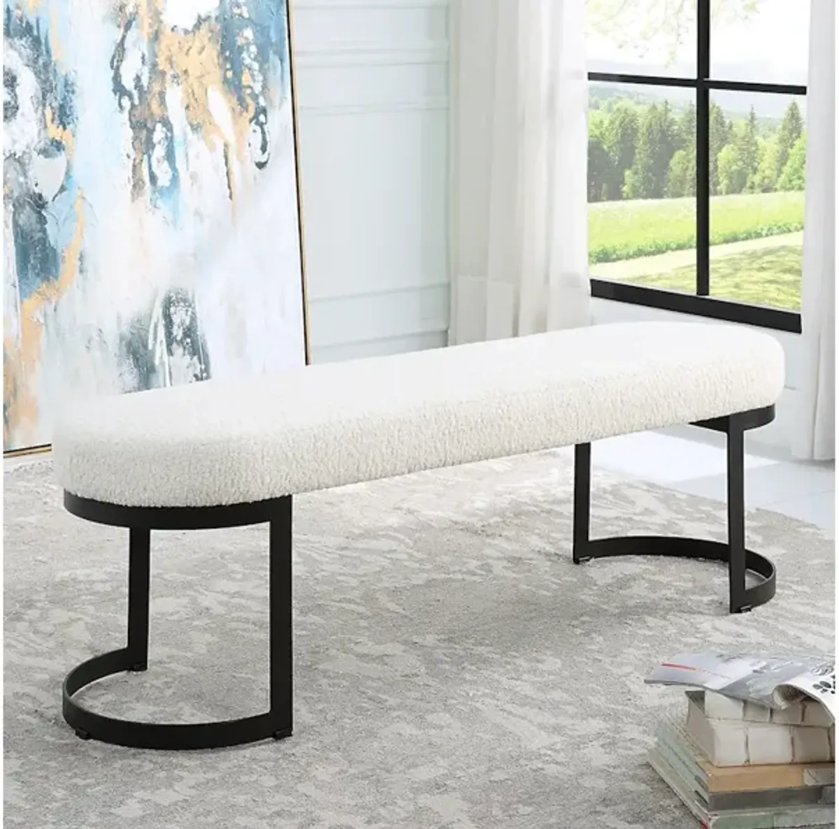 Infinity Black Bench