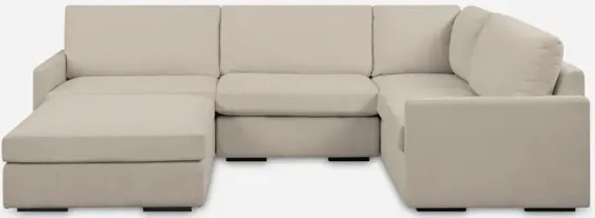 Refuge Armless Sand Sofa