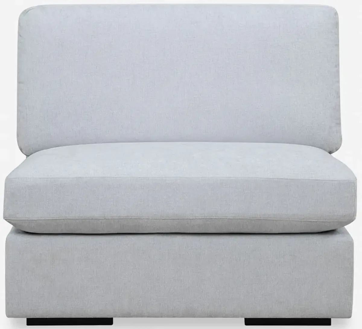 Refuge Armless Cloud Blue Sofa