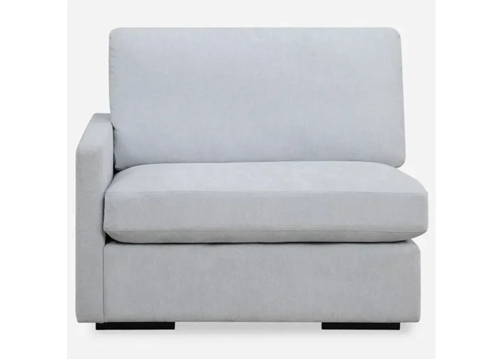 Refuge Cloud Blue Left Arm Facing Sofa