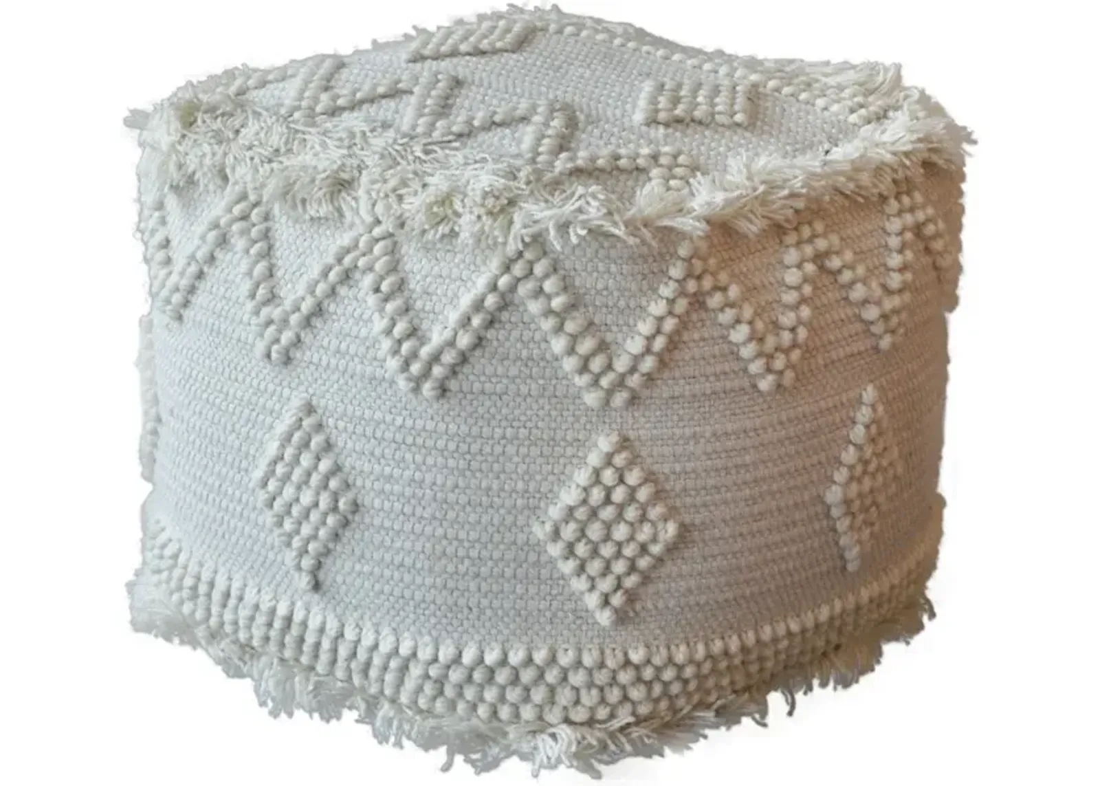 Uriah Ivory Pouf