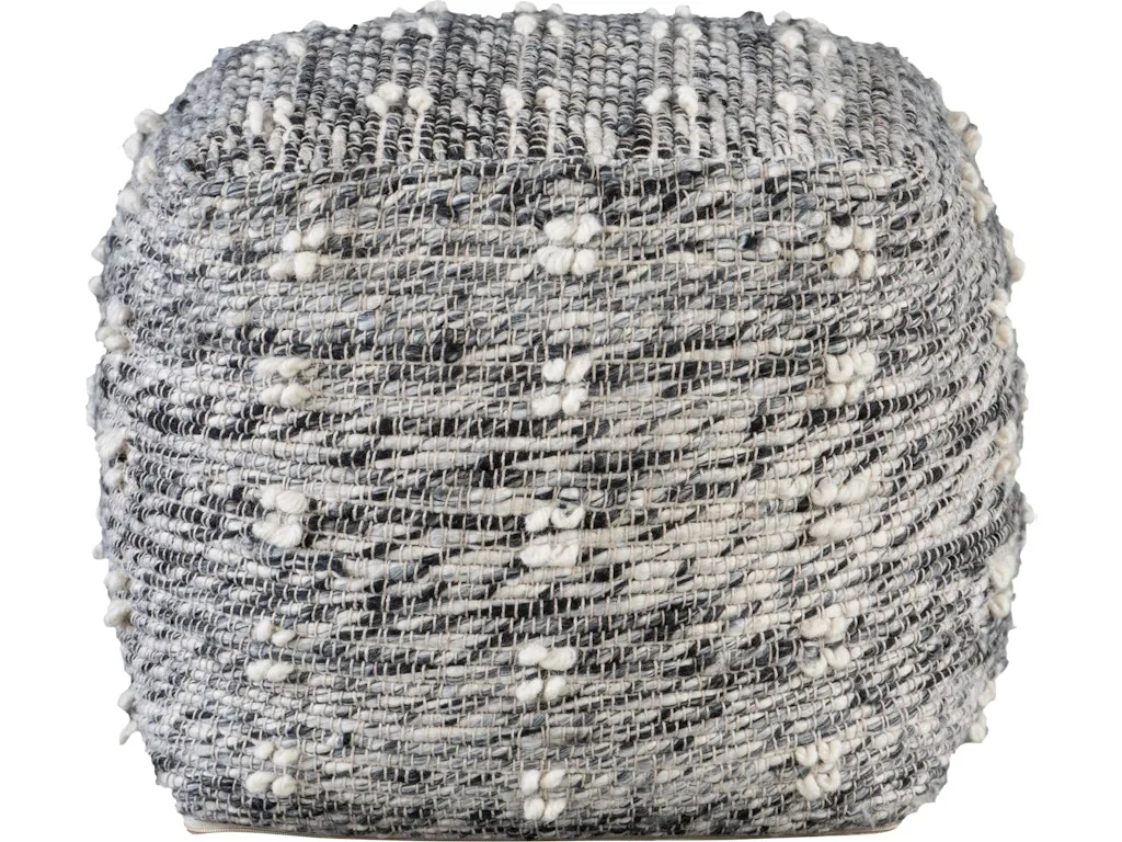 Narol Gray Pouf