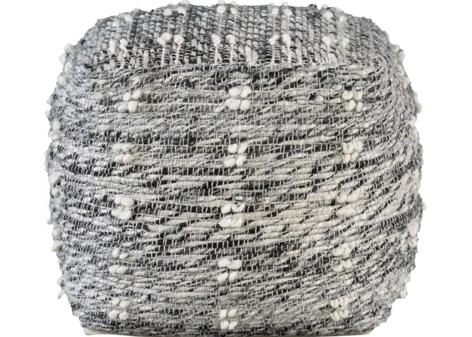 Narol Gray Pouf