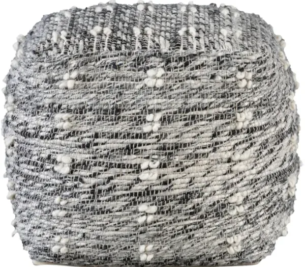 Narol Gray Pouf