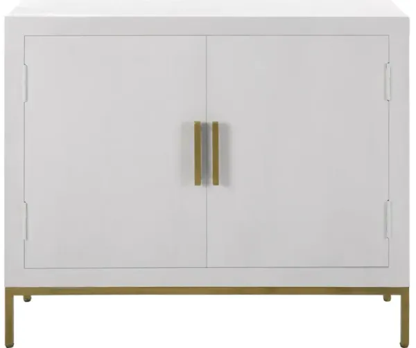 Front Range White 2 Door Cabinet