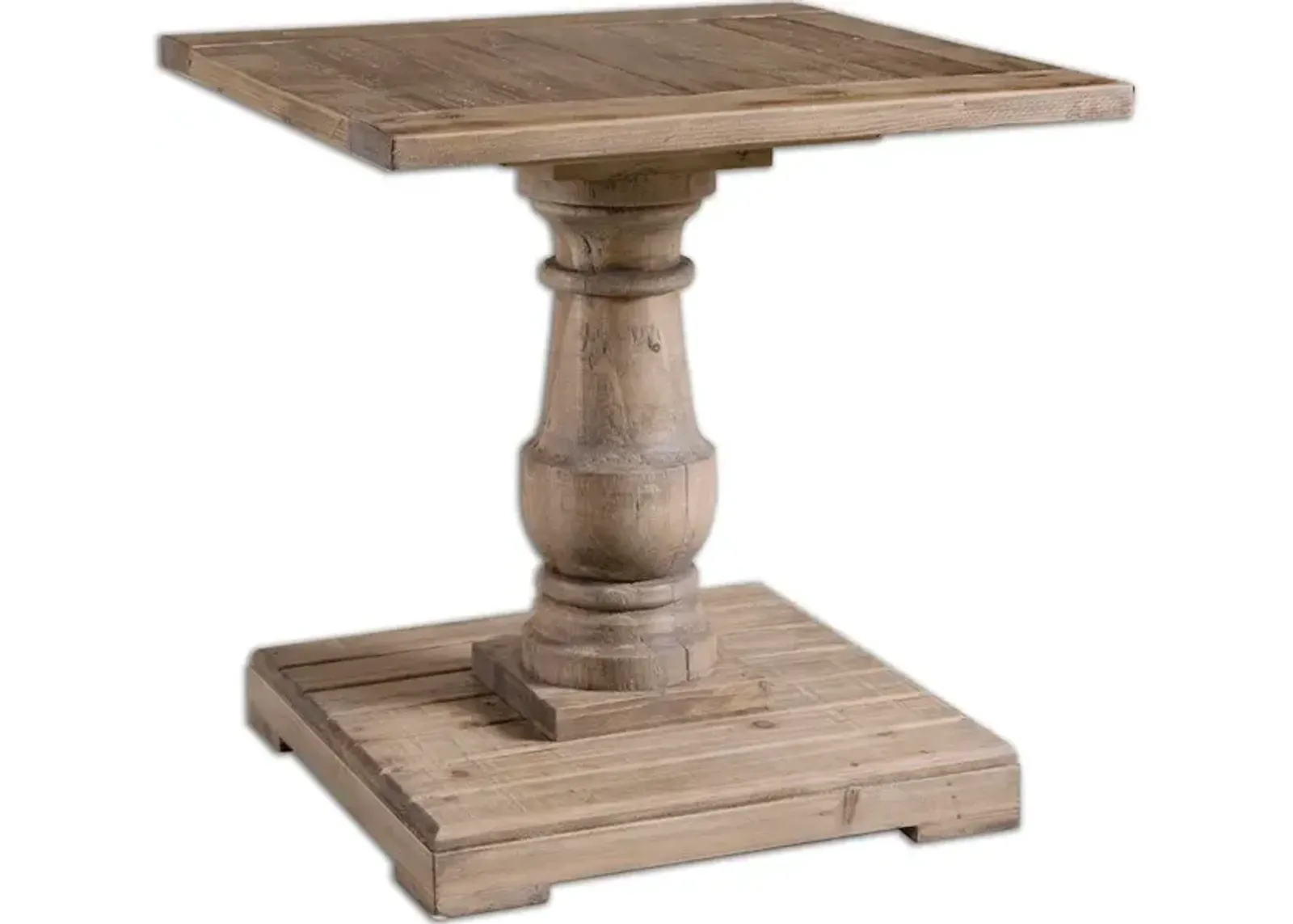 Stratford Pedestal End Table