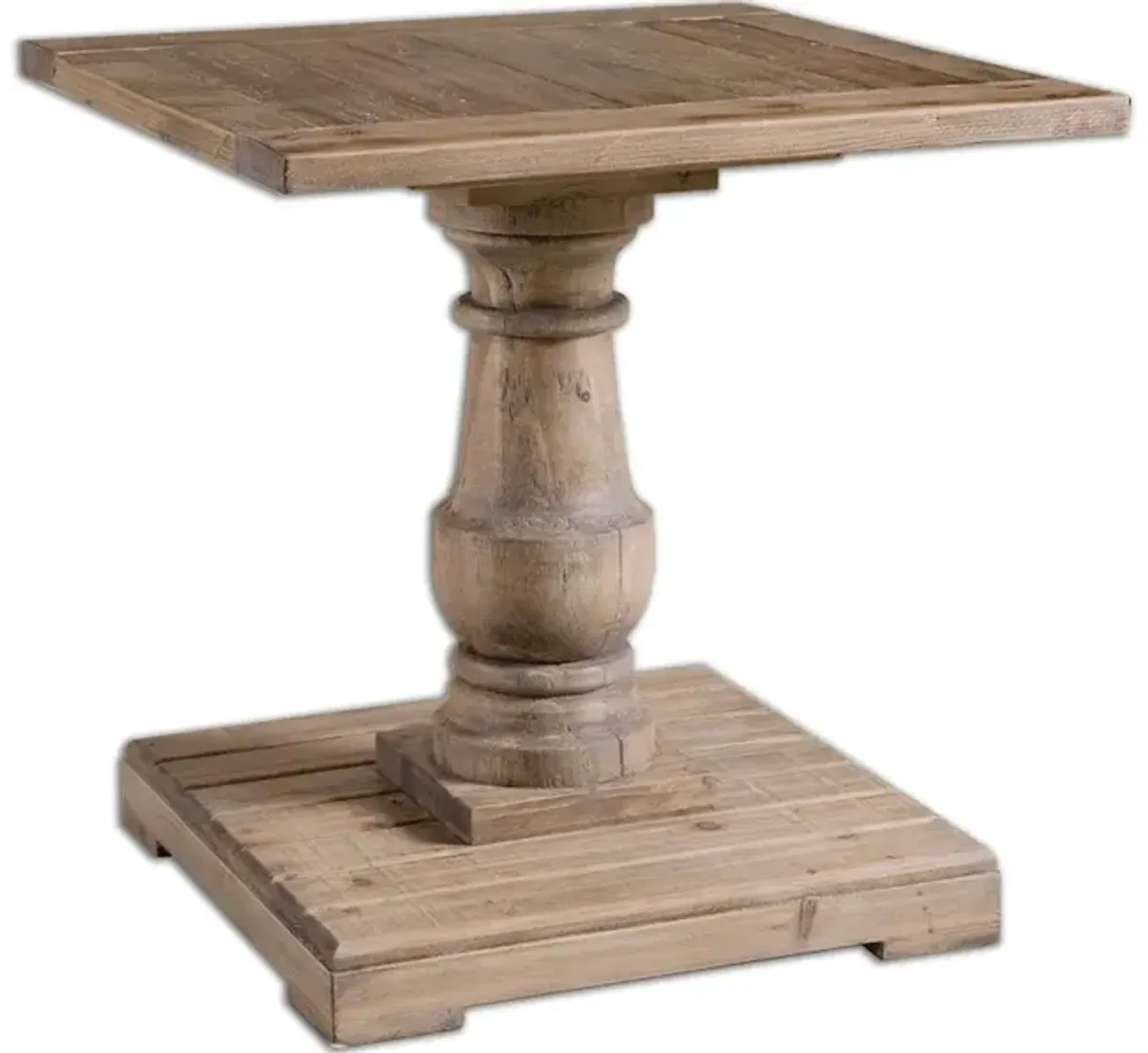 Stratford Pedestal End Table