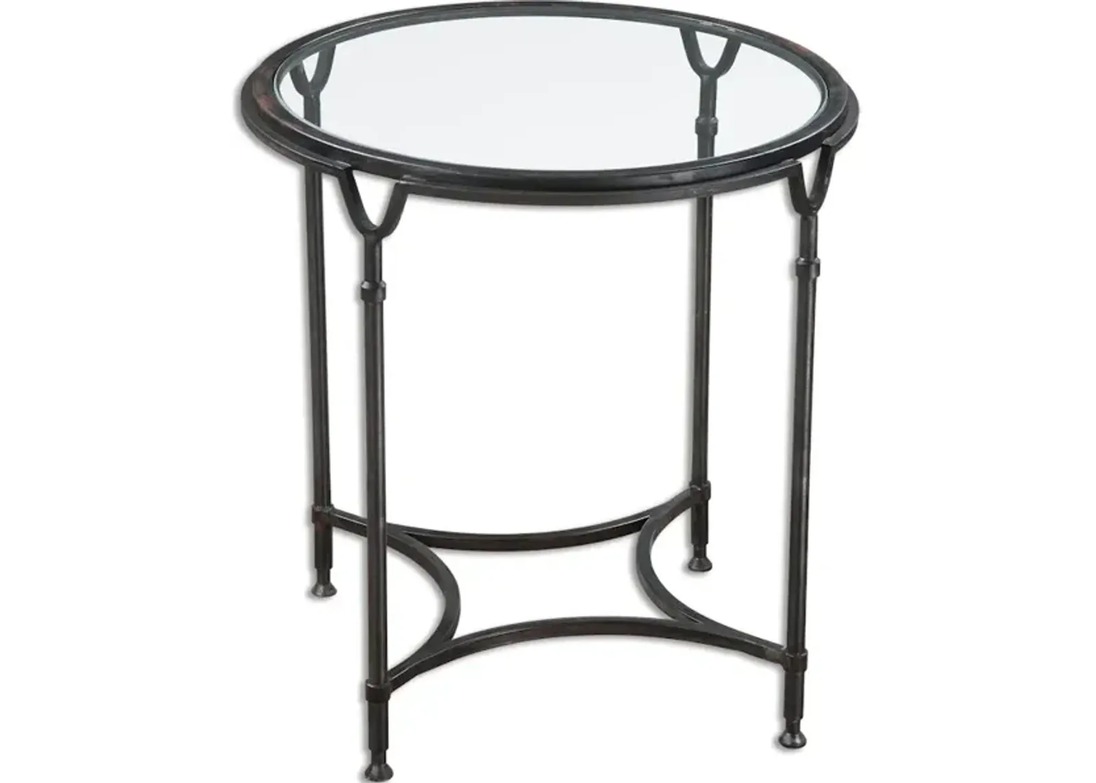 Samson Glass Side Table