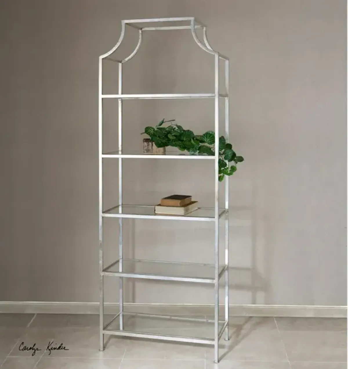 Aurelie Silver Etagere