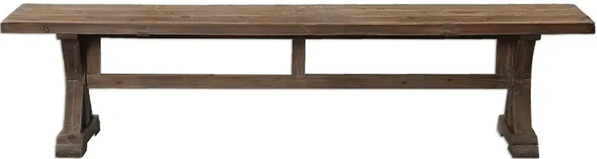 Stratford Salvaged Wood Bench