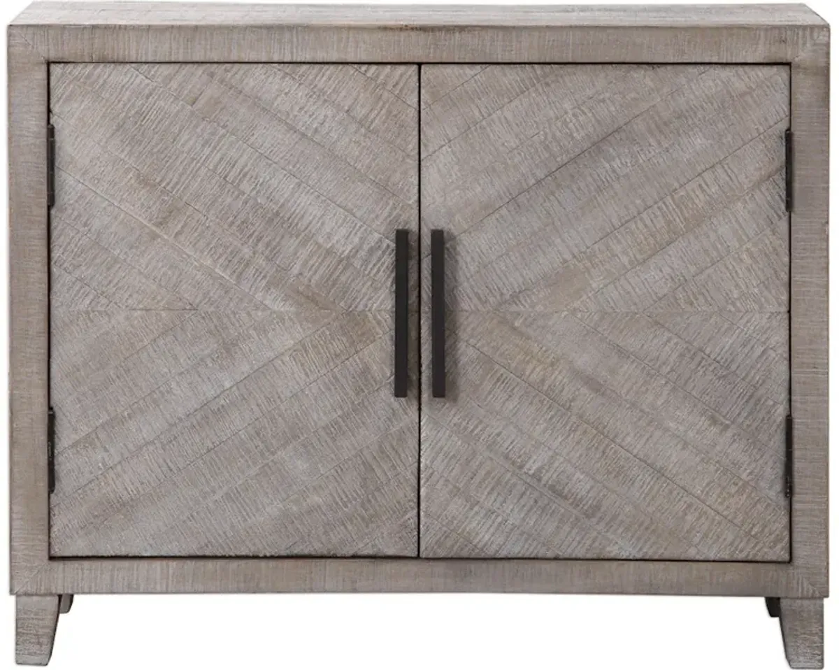 Adalind White Washed Accent Cabinet