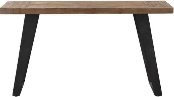 Freddy Weathered Console Table