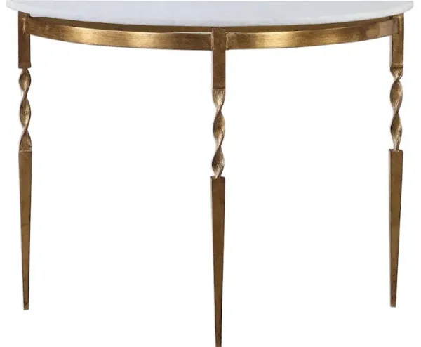 Imelda Demilune Console Table