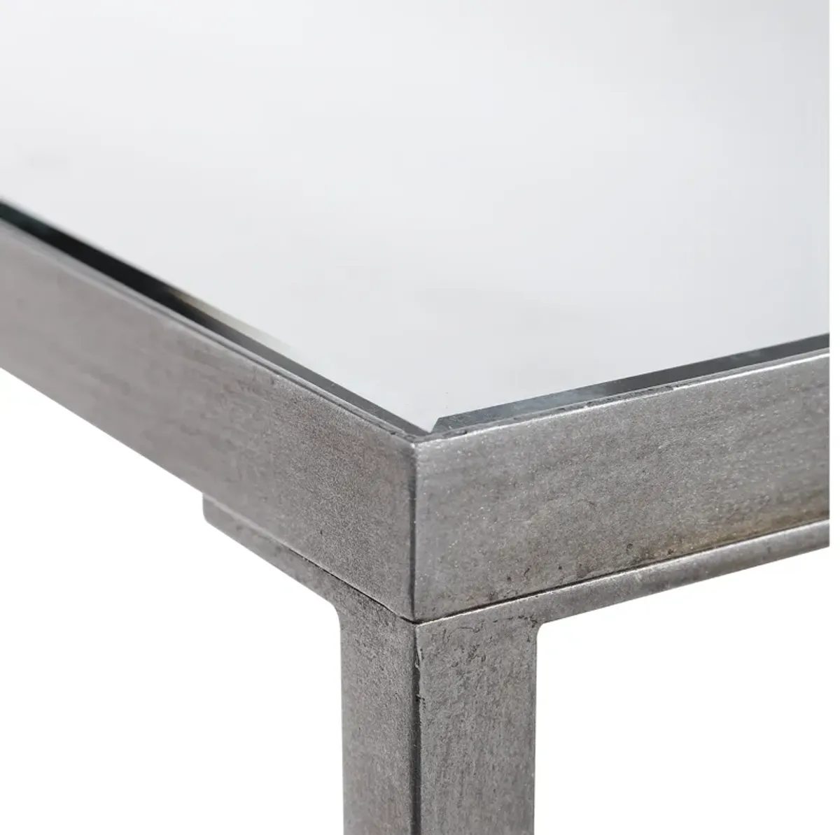 Hayley Silver Console Table