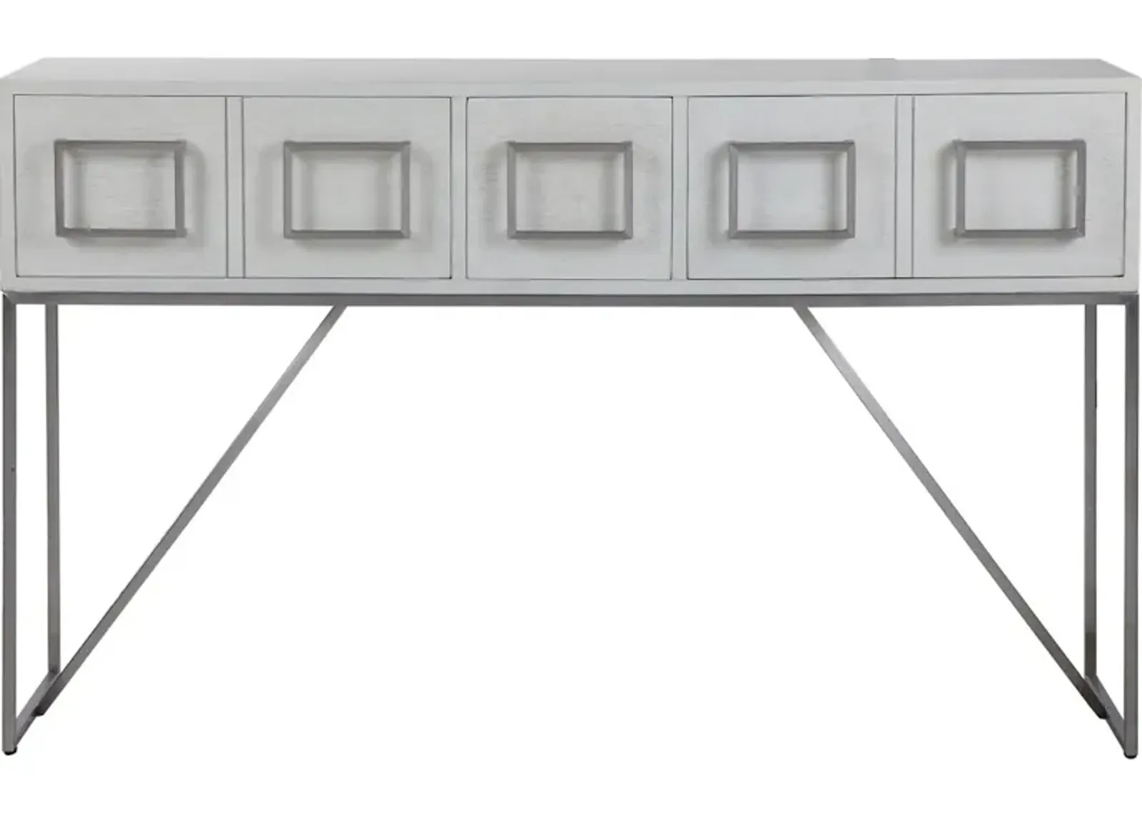 Abaya White Console Table