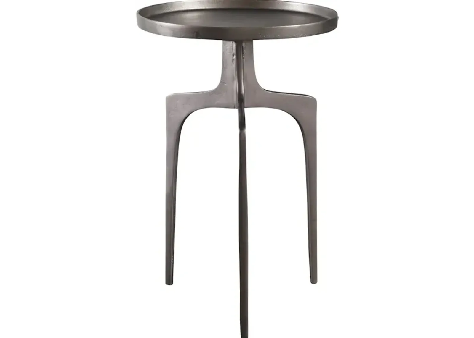 Kenna Nickel Accent Table