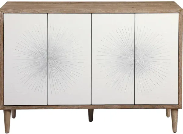 Dani 4 Door White Cabinet