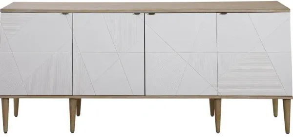 Tightrope 4 Door Modern Sideboard Cabinet