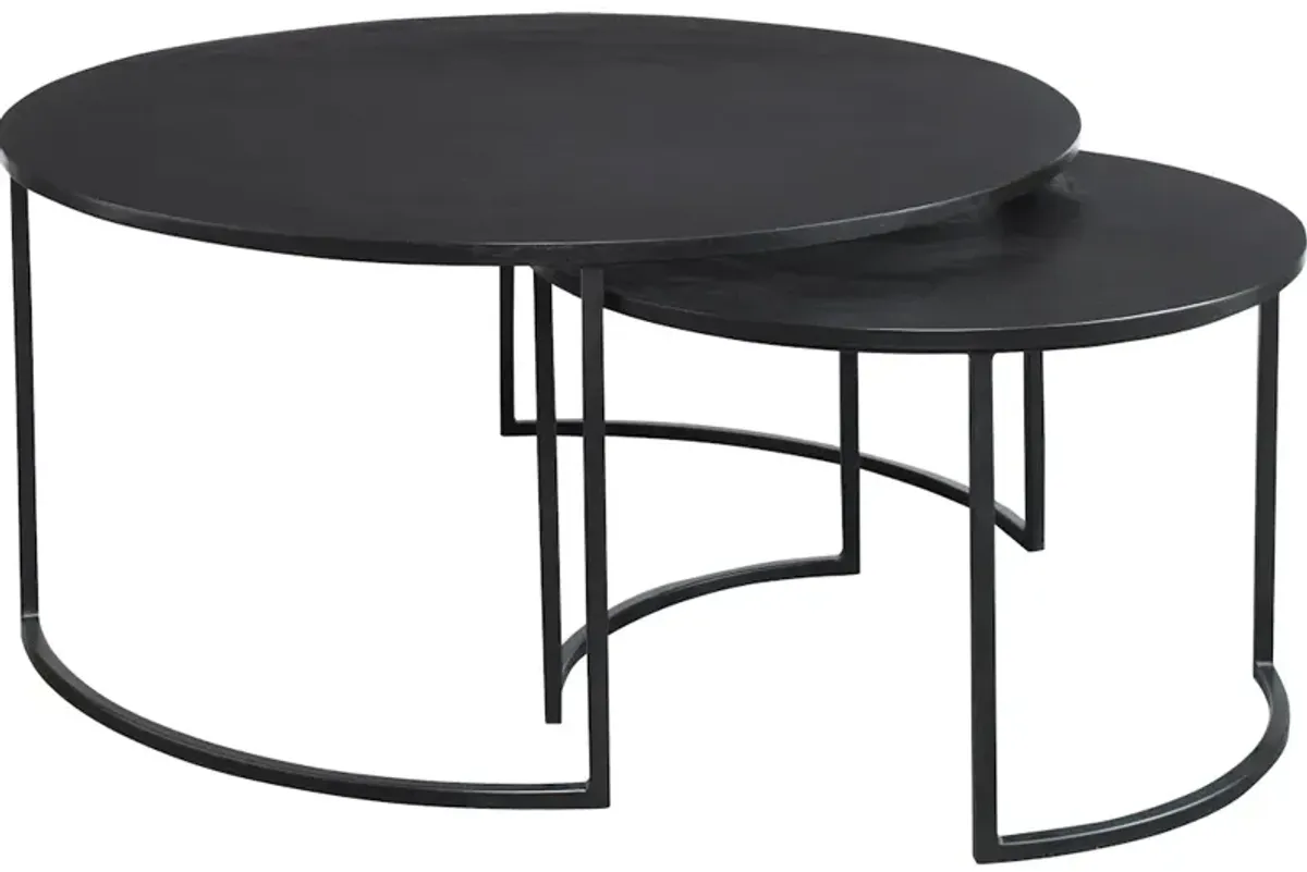 Barnette Modern Nesting Coffee Tables S/2