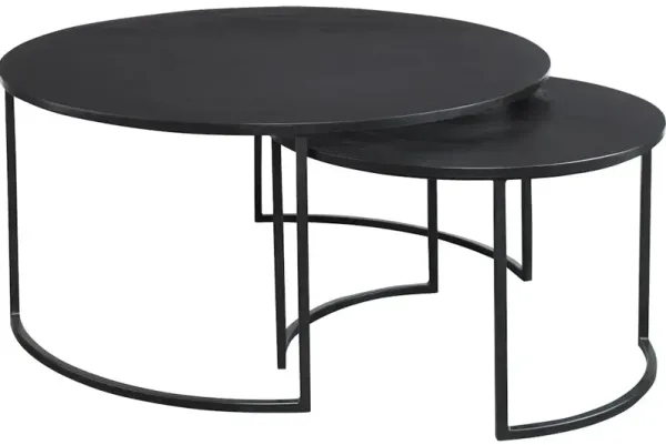 Barnette Modern Nesting Coffee Tables Set/2