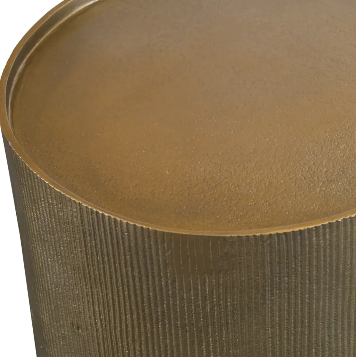 Adrina Drum Accent Table