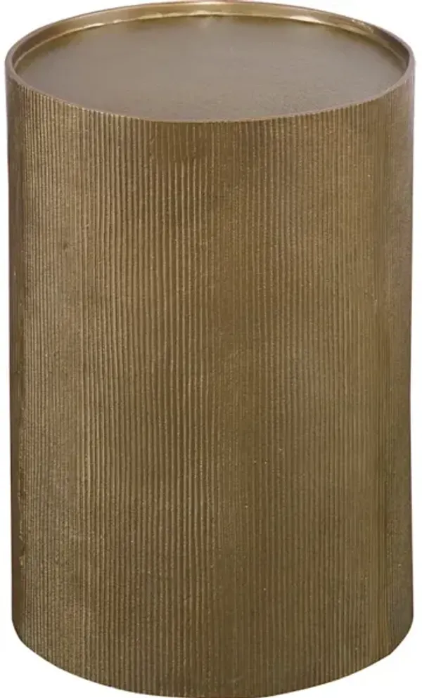 Adrina Drum Accent Table