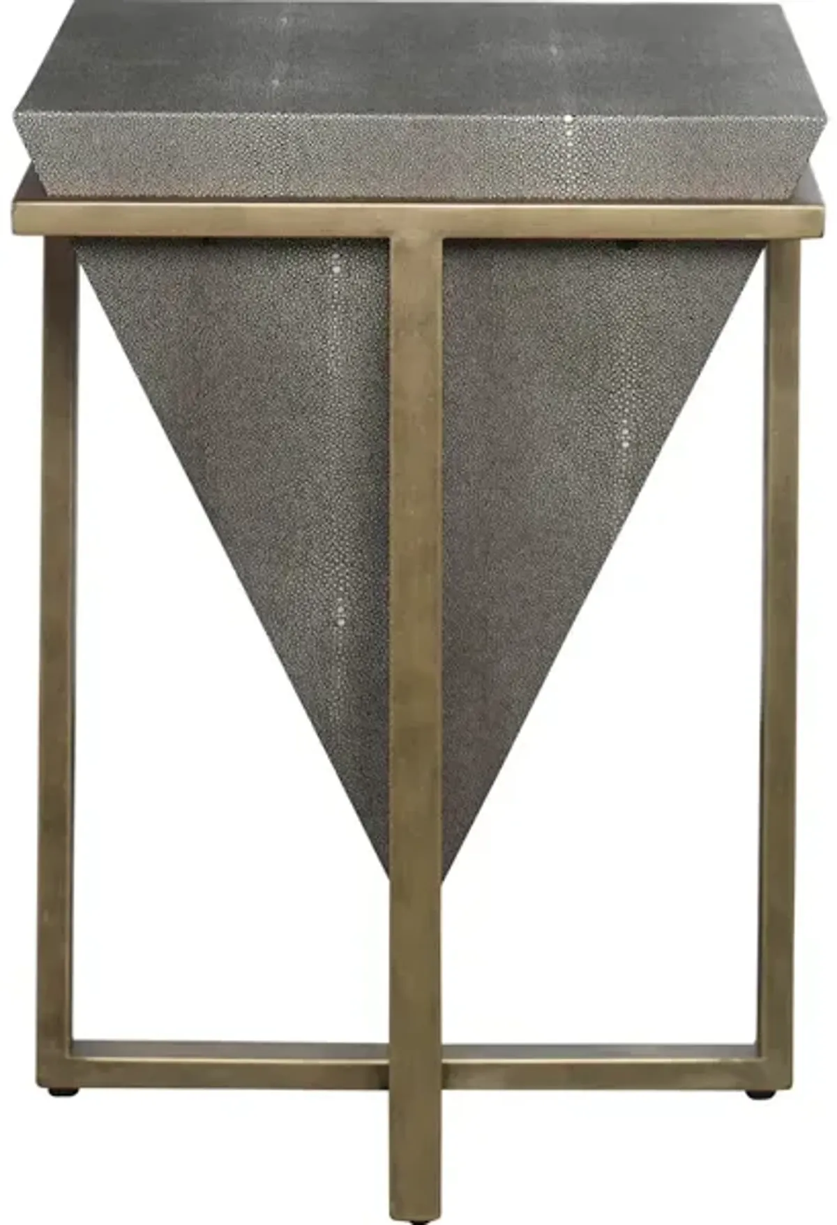 Bertrand Shagreen Accent Table