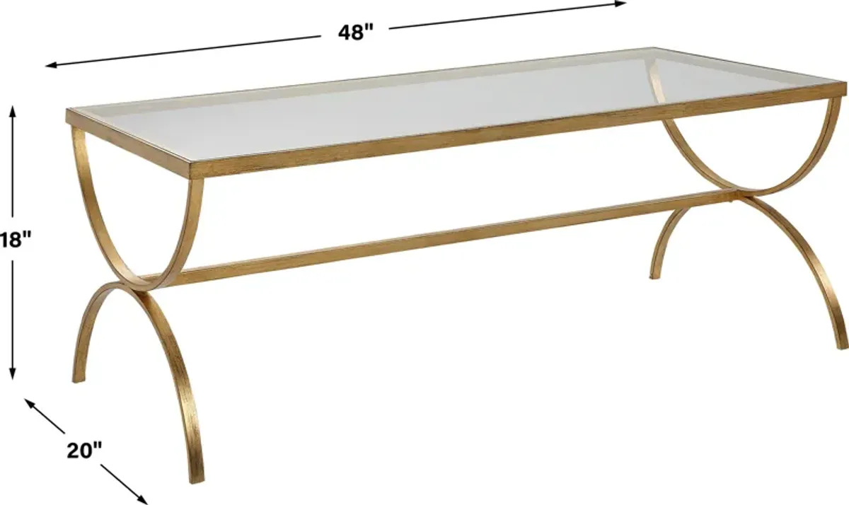 Crescent Coffee Table