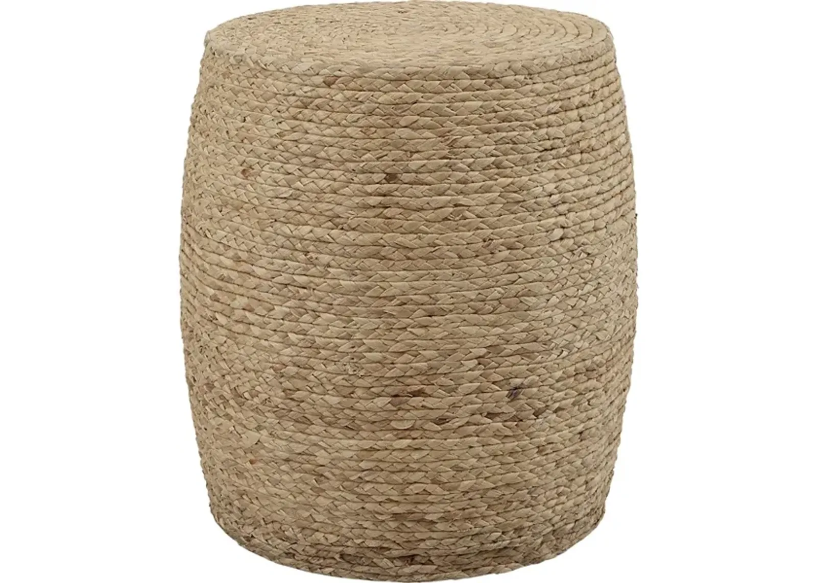 Resort Straw Accent Stool