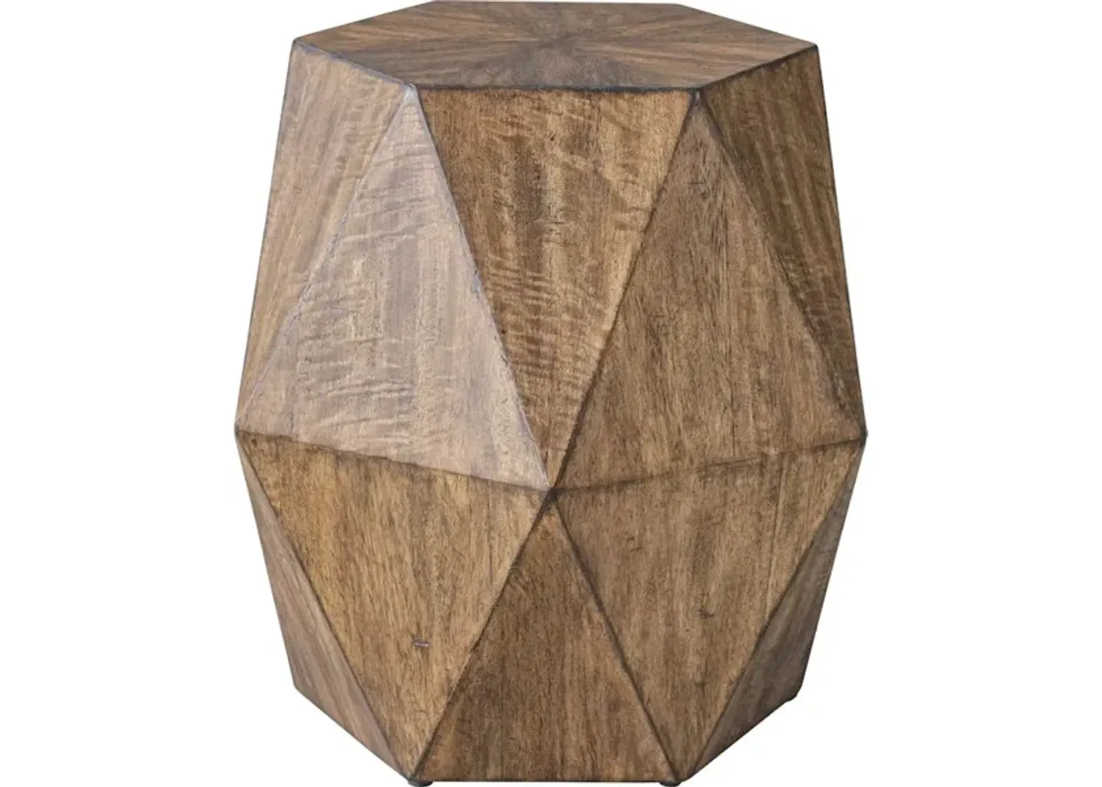 Volker Honey Geometric Accent Table