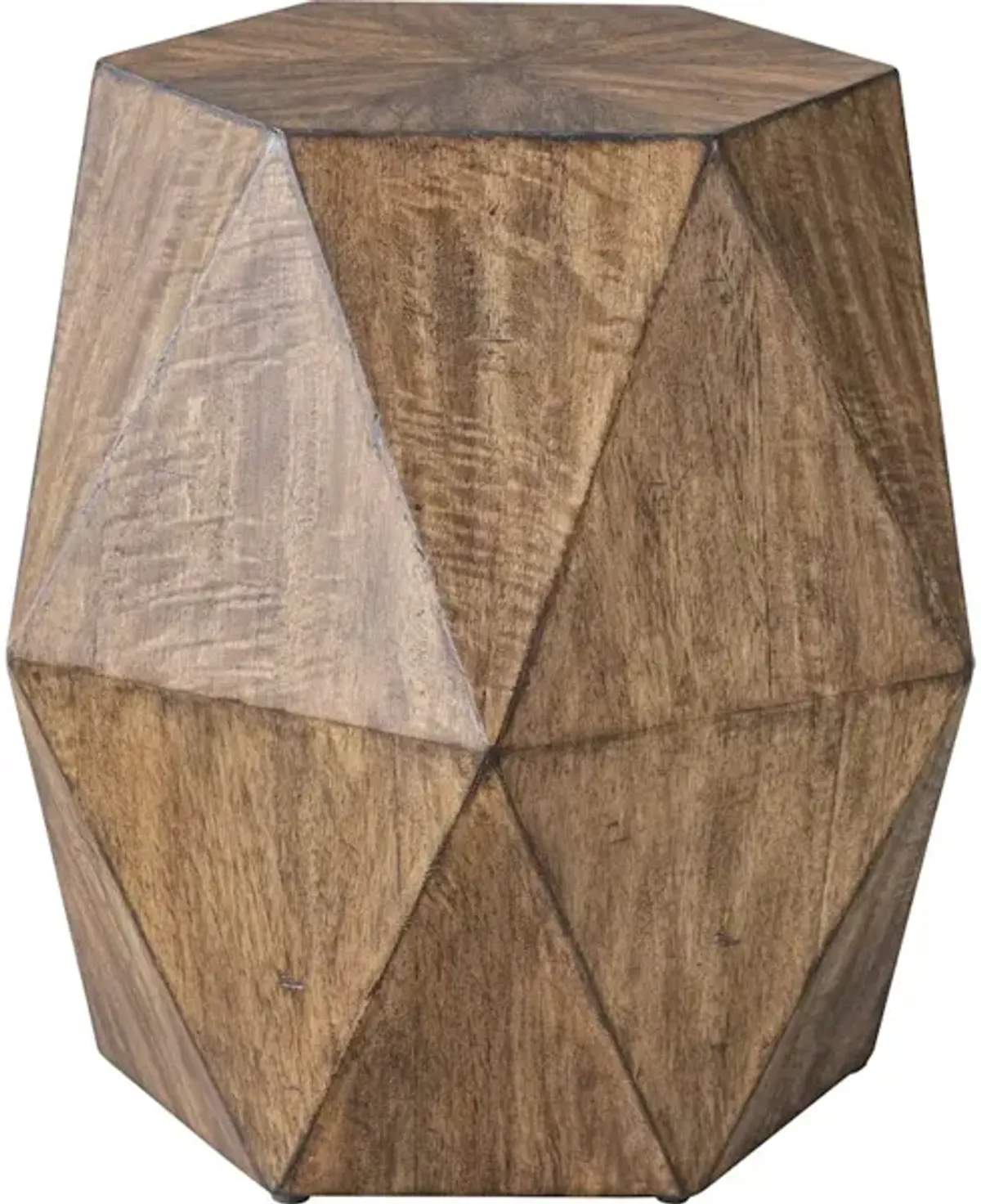 Volker Honey Geometric Accent Table