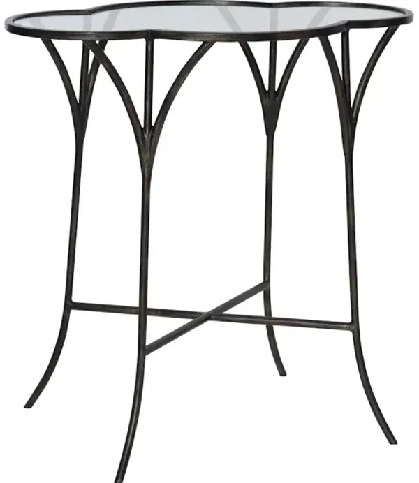 Adhira Glass Accent Table