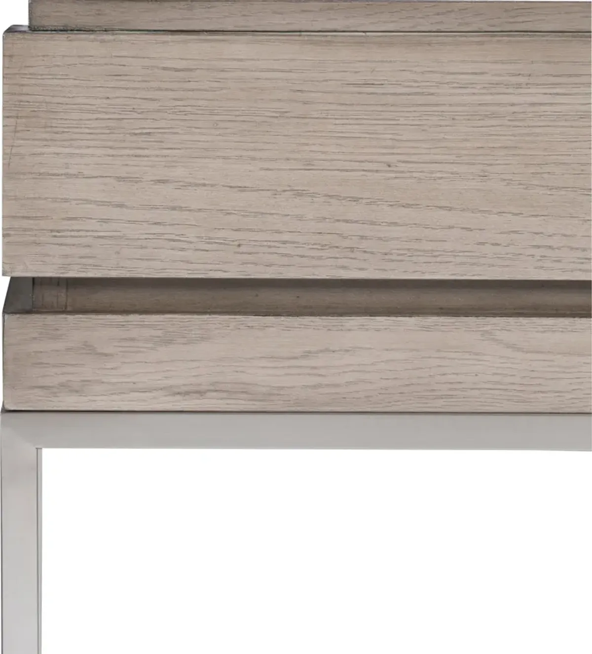 Kamala Gray Oak Console Table