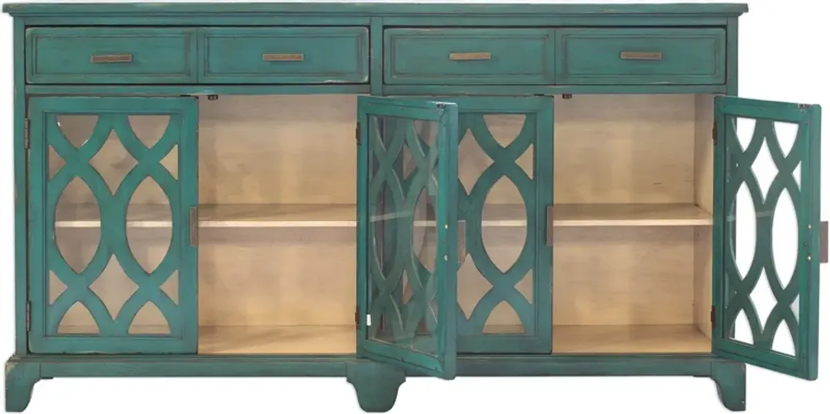 Oksana Wooden Credenza