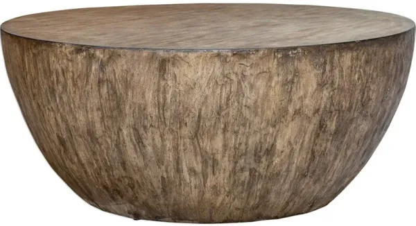 Lark Round Wood Coffee Table