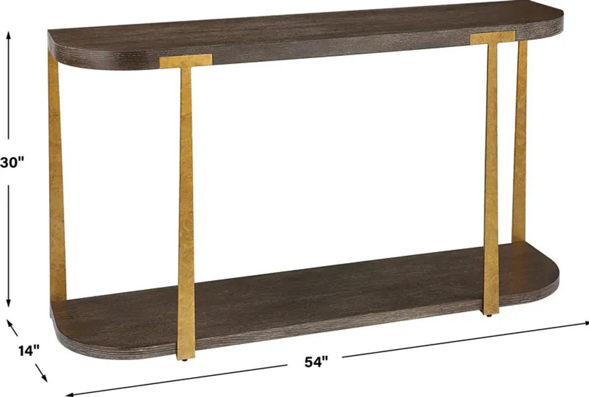 Palisade Wood Console Table