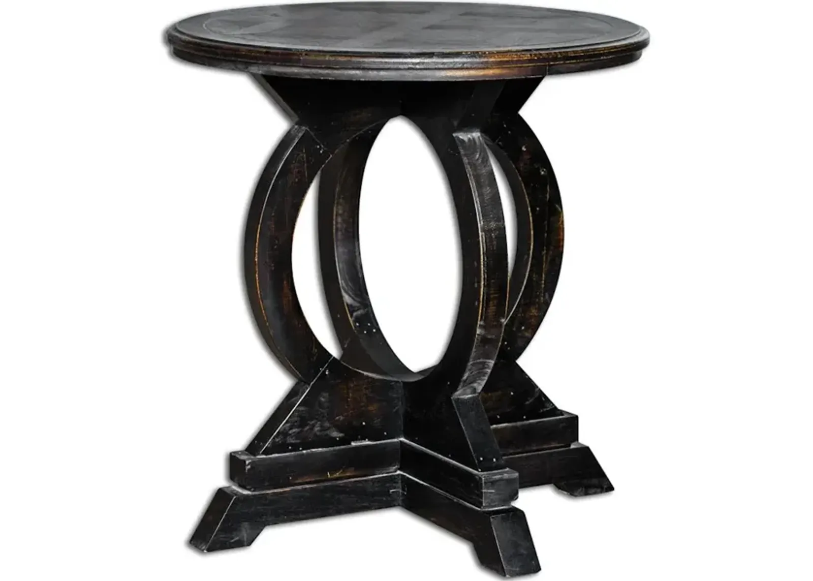 Maiva Black Side Table