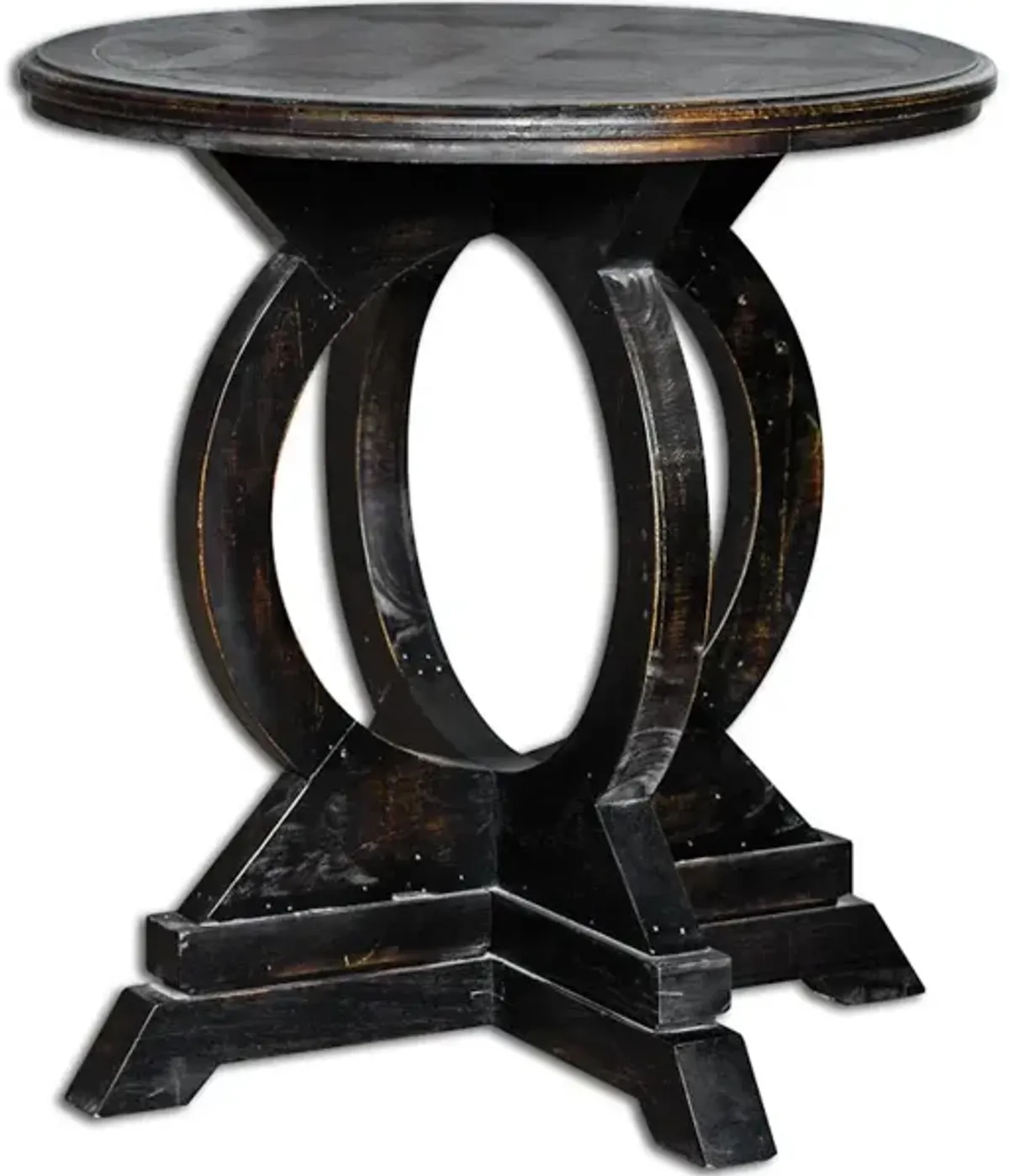 Maiva Black Side Table