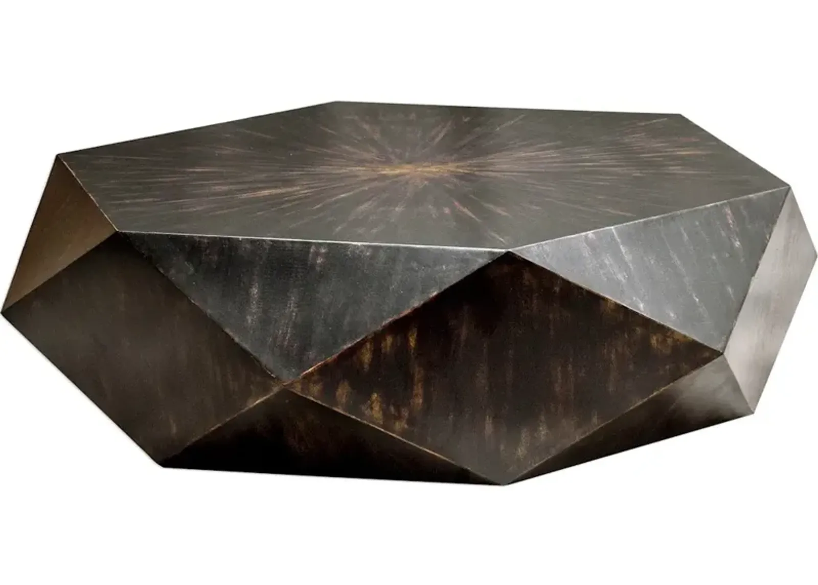 Volker Worn Black Coffee Table