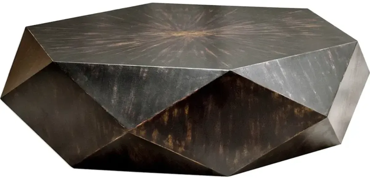 Volker Worn Black Coffee Table