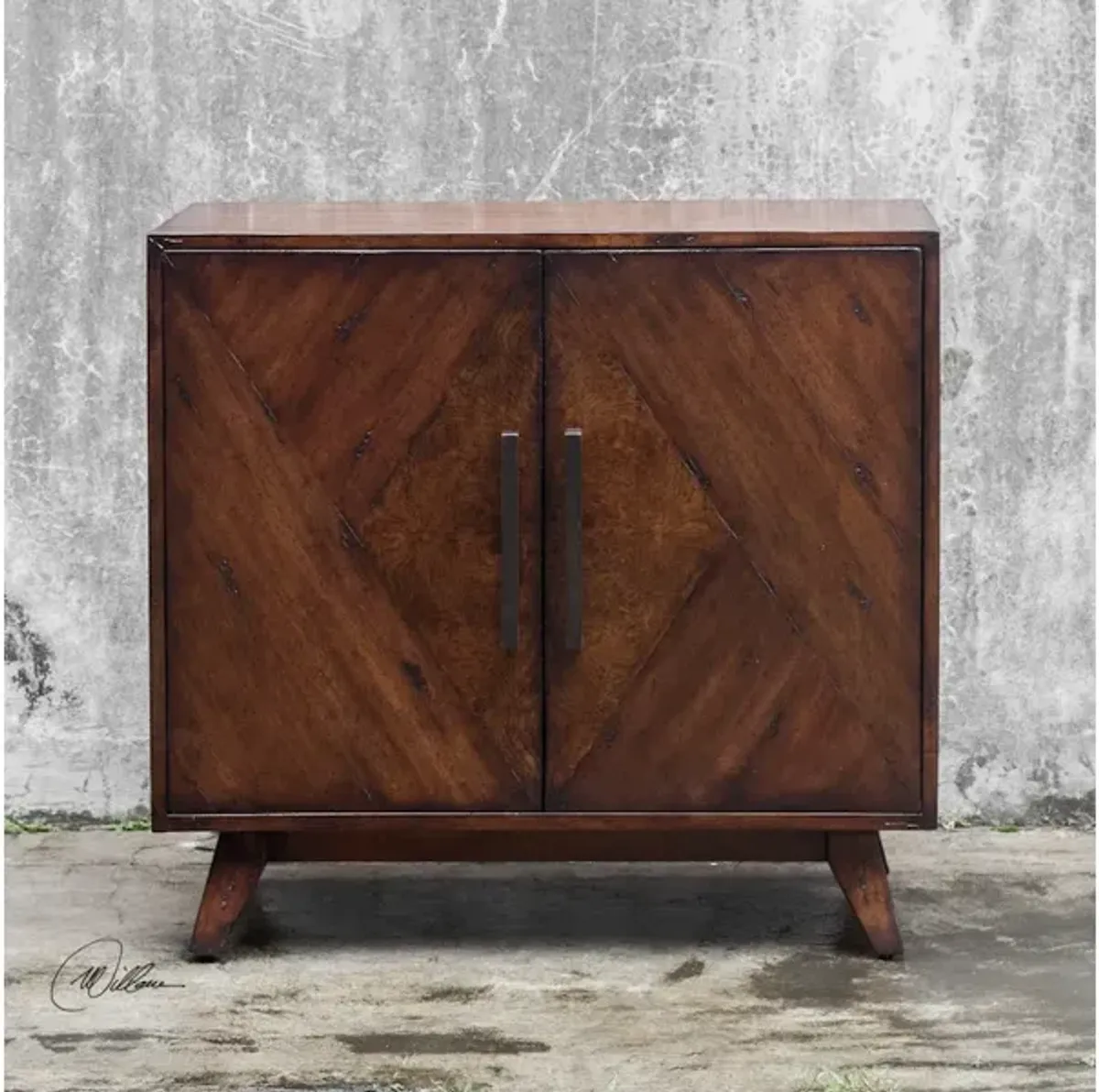 Liri Mid-Century Accent Cabinet