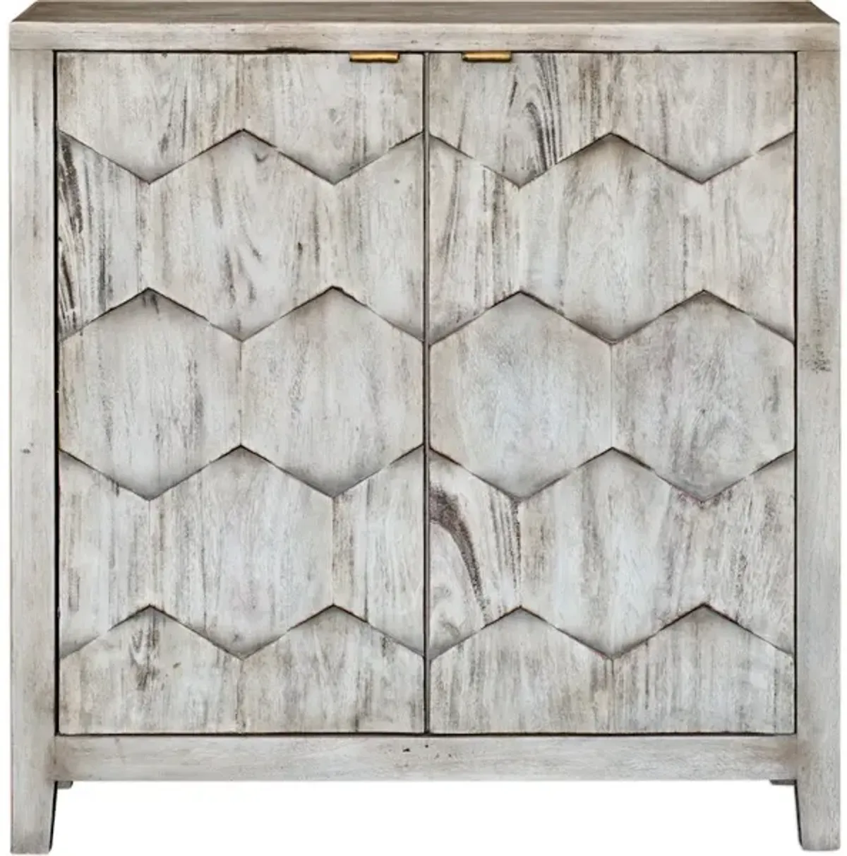 Catori Smoked Ivory Console Cabinet