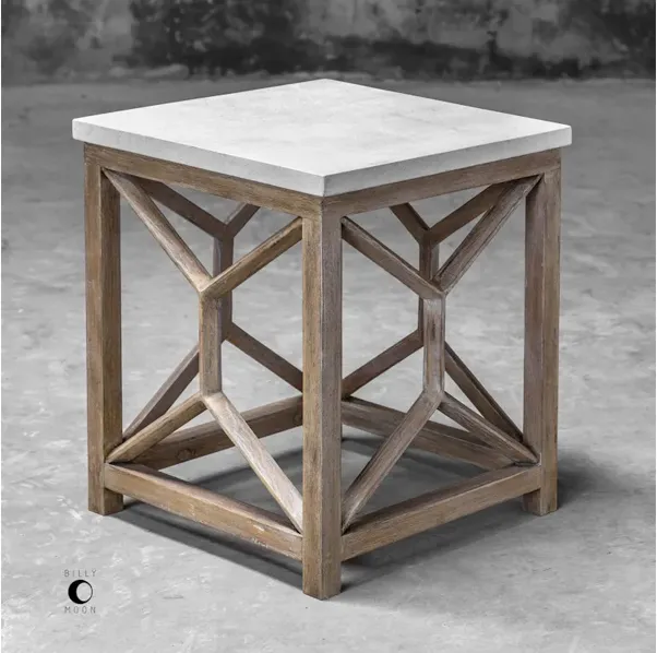 Catali Stone End Table